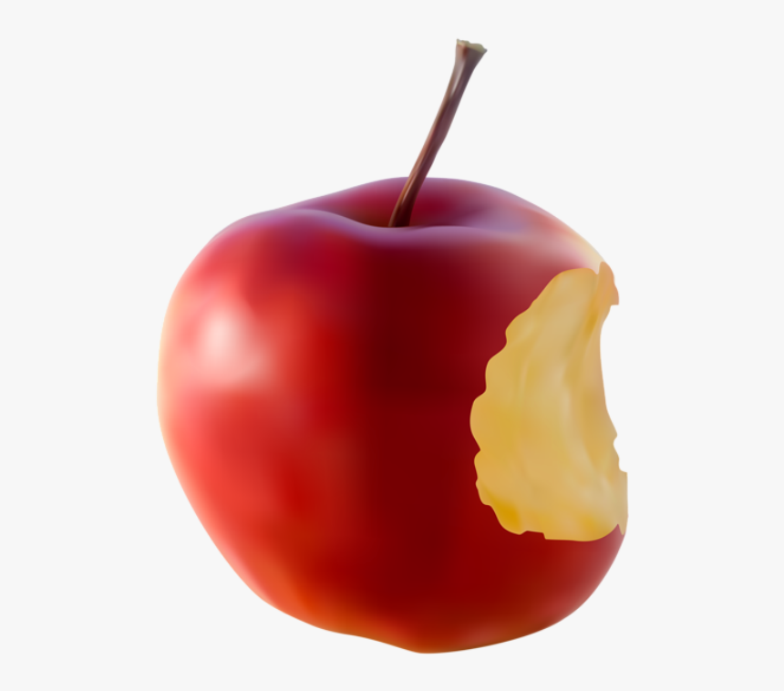 Bitten Apple Transparent Background, HD Png Download, Free Download