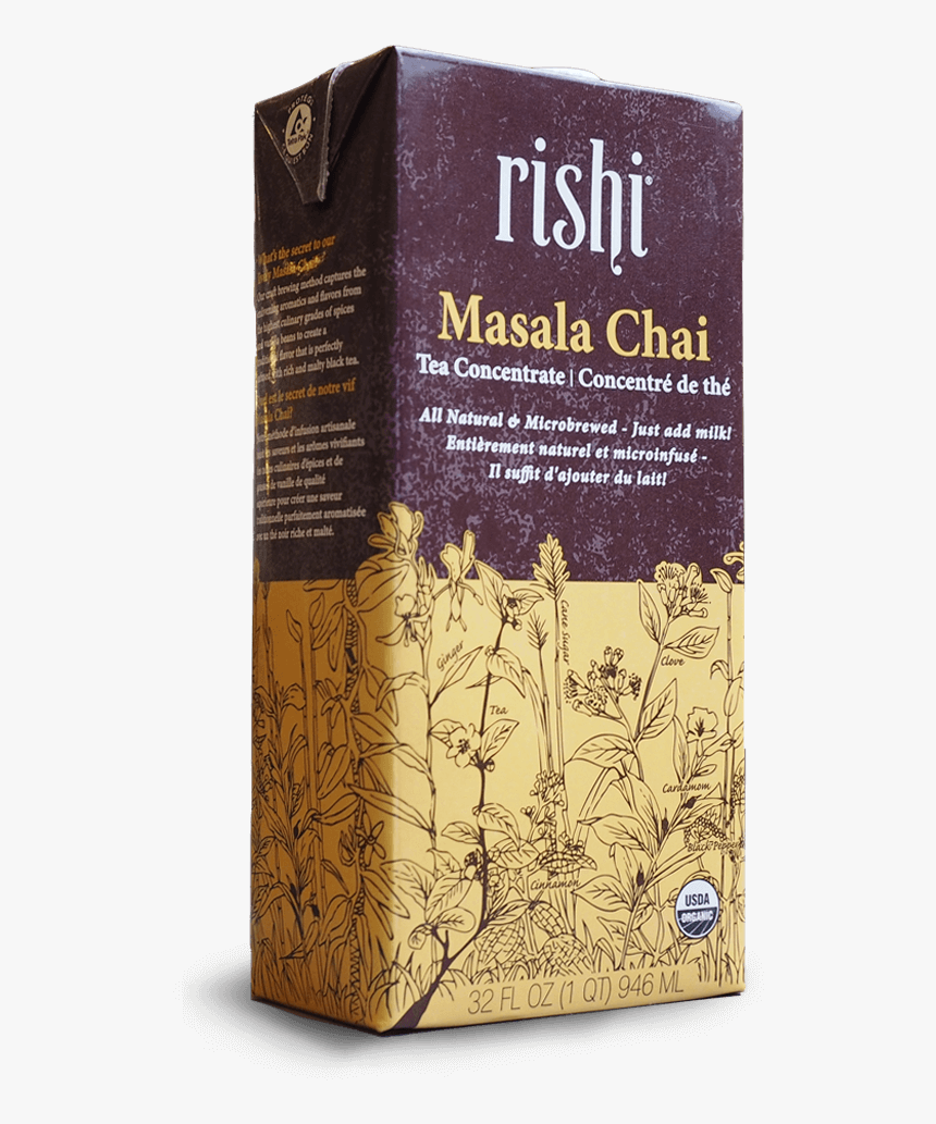 Masala Chai Concentrate By Rishi - Rishi Masala Chai, HD Png Download, Free Download