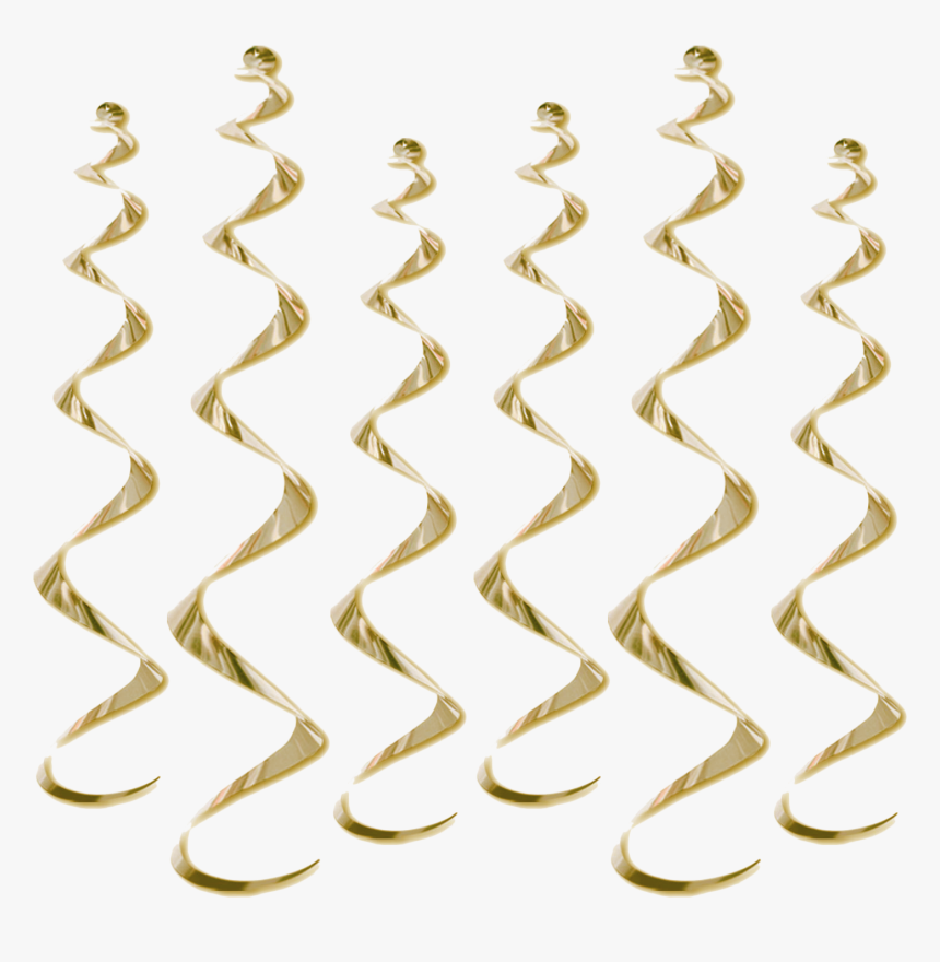 Transparent Serpentinas Png - Twirly Hanging Party Decor, Png Download, Free Download