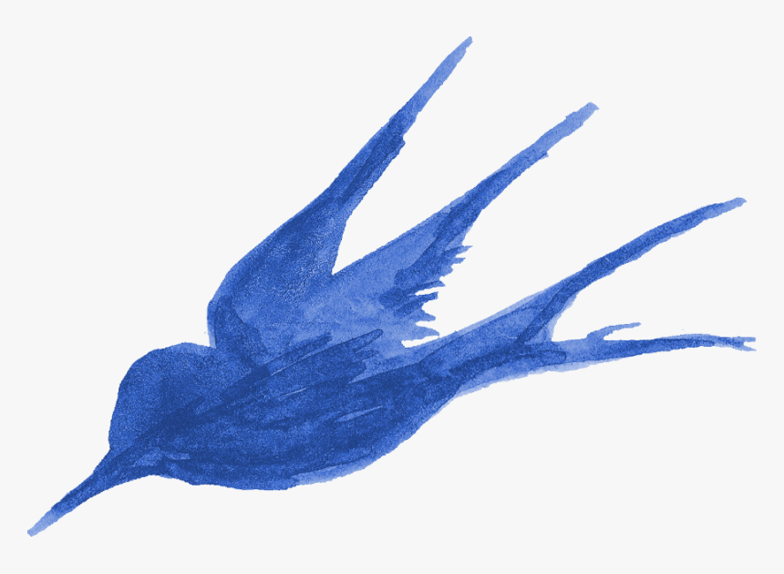 Birds Painting Blue, HD Png Download, Free Download