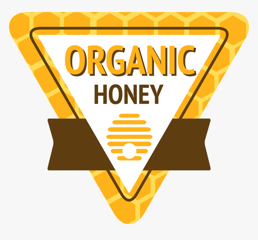 Bee Label Logo - Honey Bee, HD Png Download, Free Download