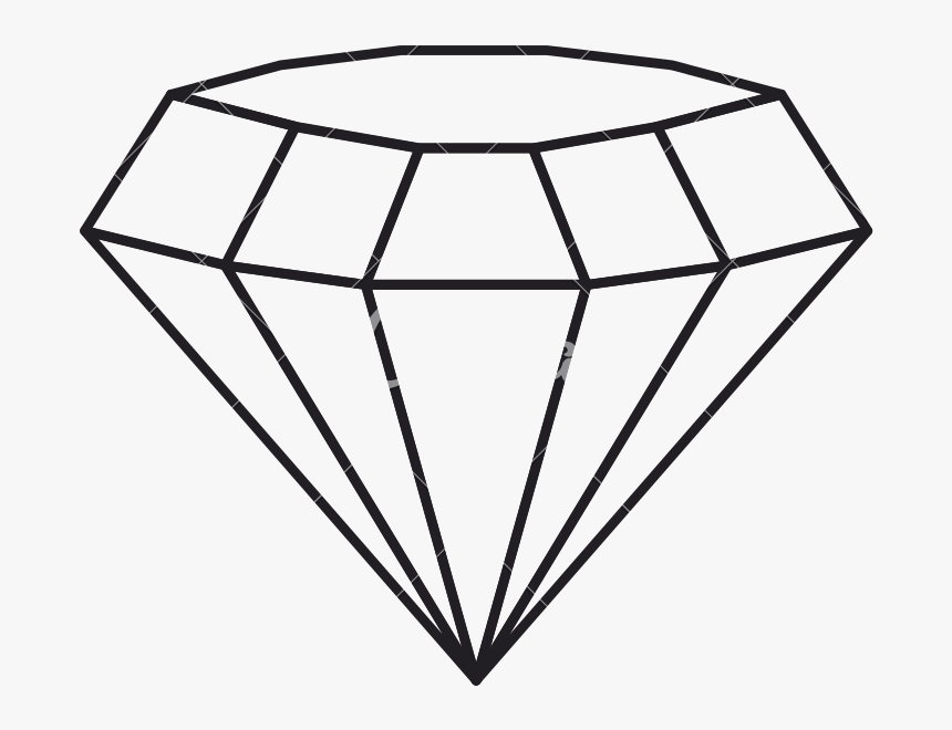 Transparent Diamond Shape Clipart Black And White - Easy Drawings For Boys, HD Png Download, Free Download