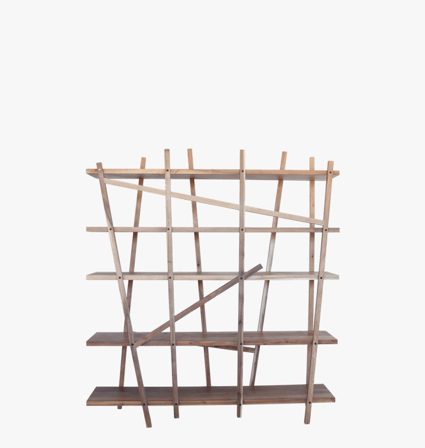 Matchstick Bookshelf - Shelf, HD Png Download, Free Download