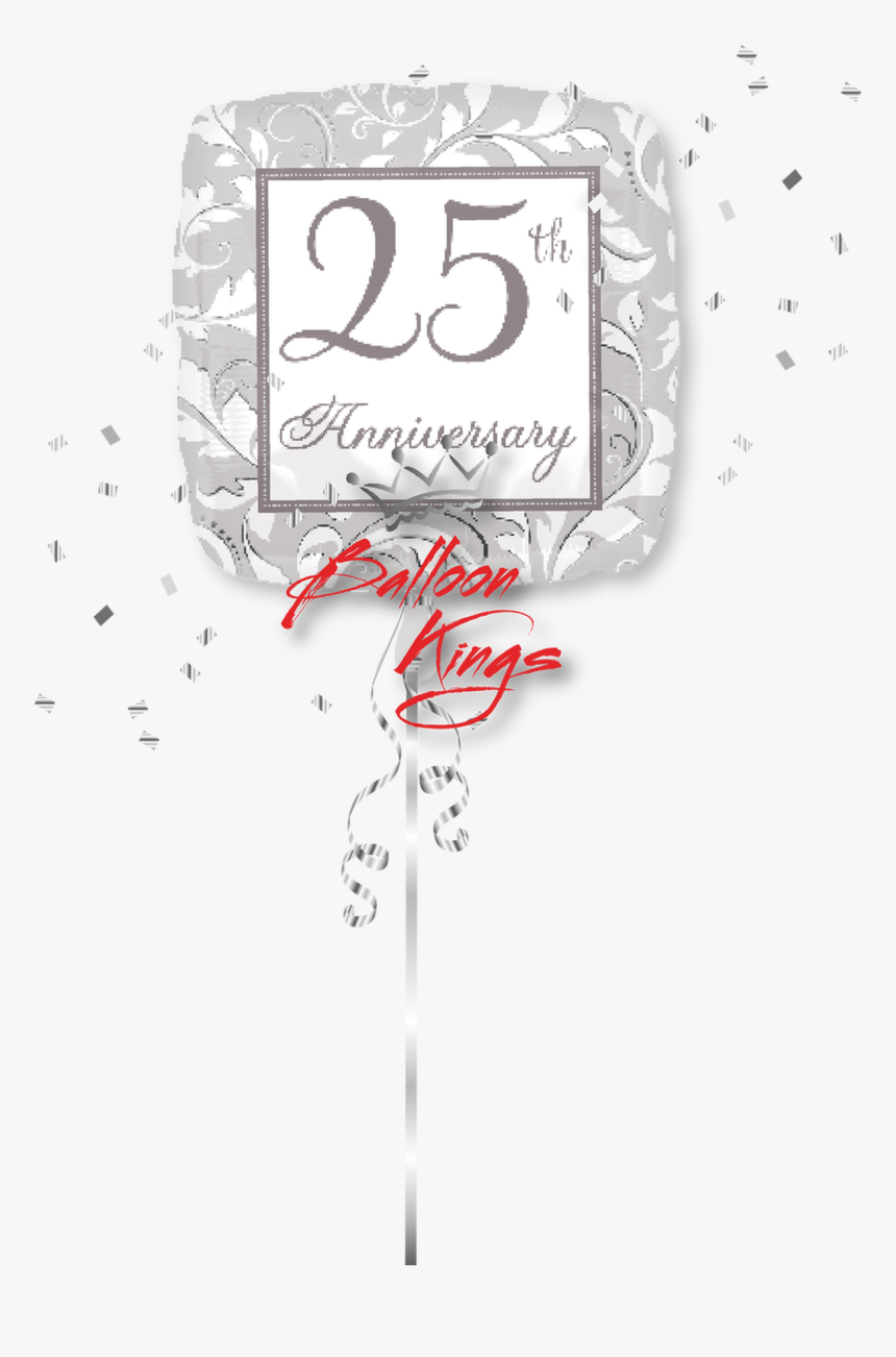 25th Anniversary - Balloon, HD Png Download, Free Download