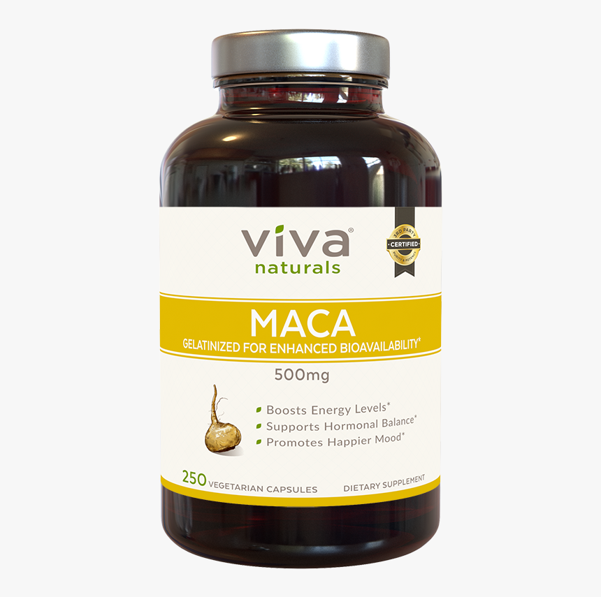 Viva Naturals Maca Capsules, HD Png Download, Free Download