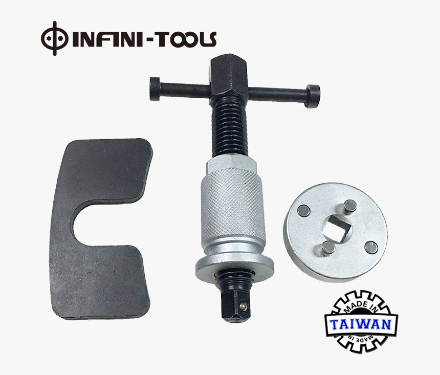 Disc Brake Caliper Piston Rewind Tool, 3-piece - Riveter Adapter For Cordless Drill, HD Png Download, Free Download