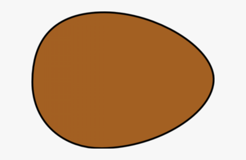 Brown Clipart Easter Egg - Centrifugal Force, HD Png Download, Free Download