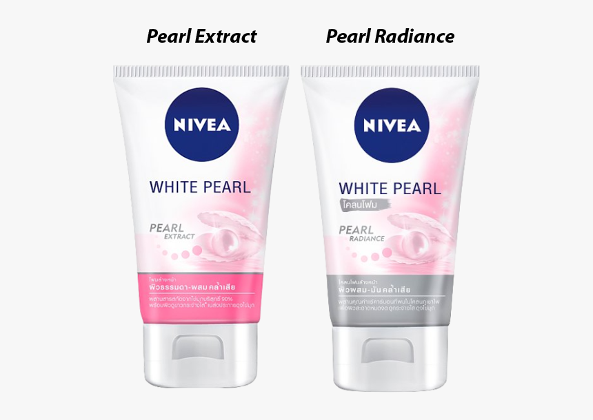 Nivea White Pearl Foam, HD Png Download, Free Download