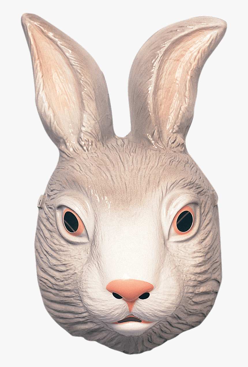 Bunny Head Png - Plastic Rabbit Mask, Transparent Png, Free Download