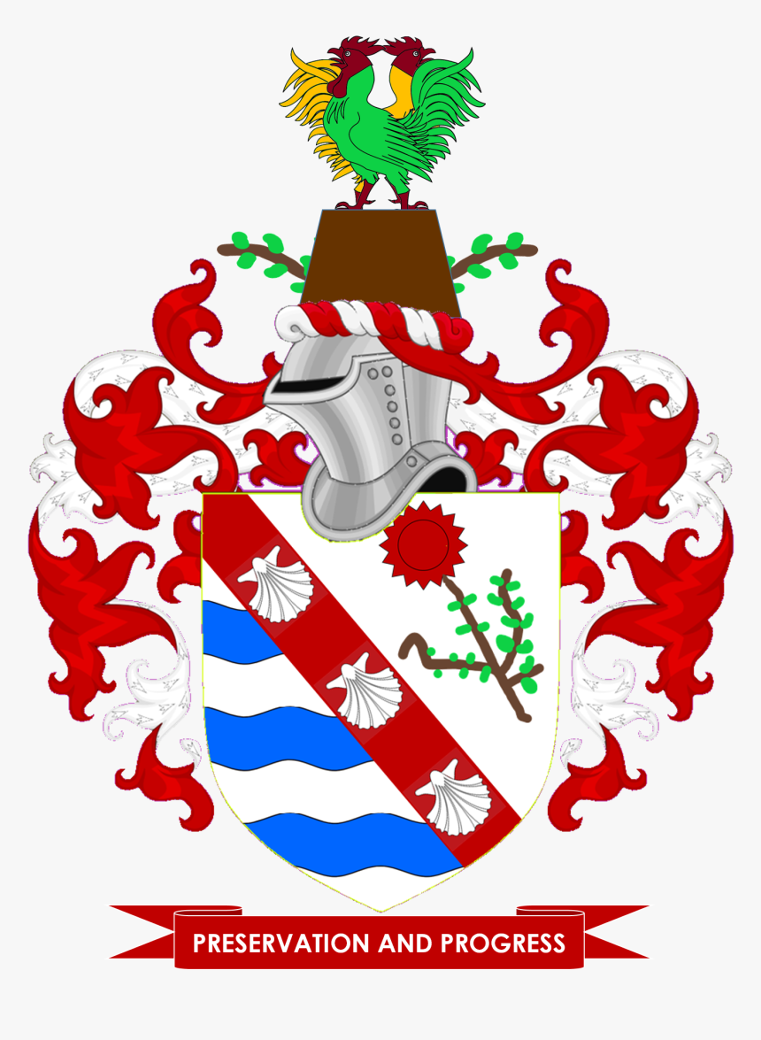 Woodbridge Achievement - Coat Of Arms Of Clementine Churchill, HD Png Download, Free Download