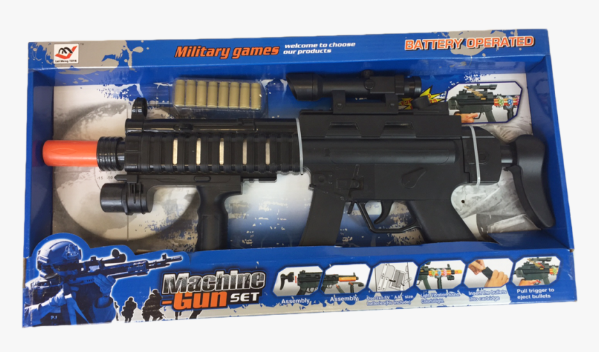 Assault Rifle With Ejecting Cases Toy Gun - Airsoft Gun, HD Png Download, Free Download