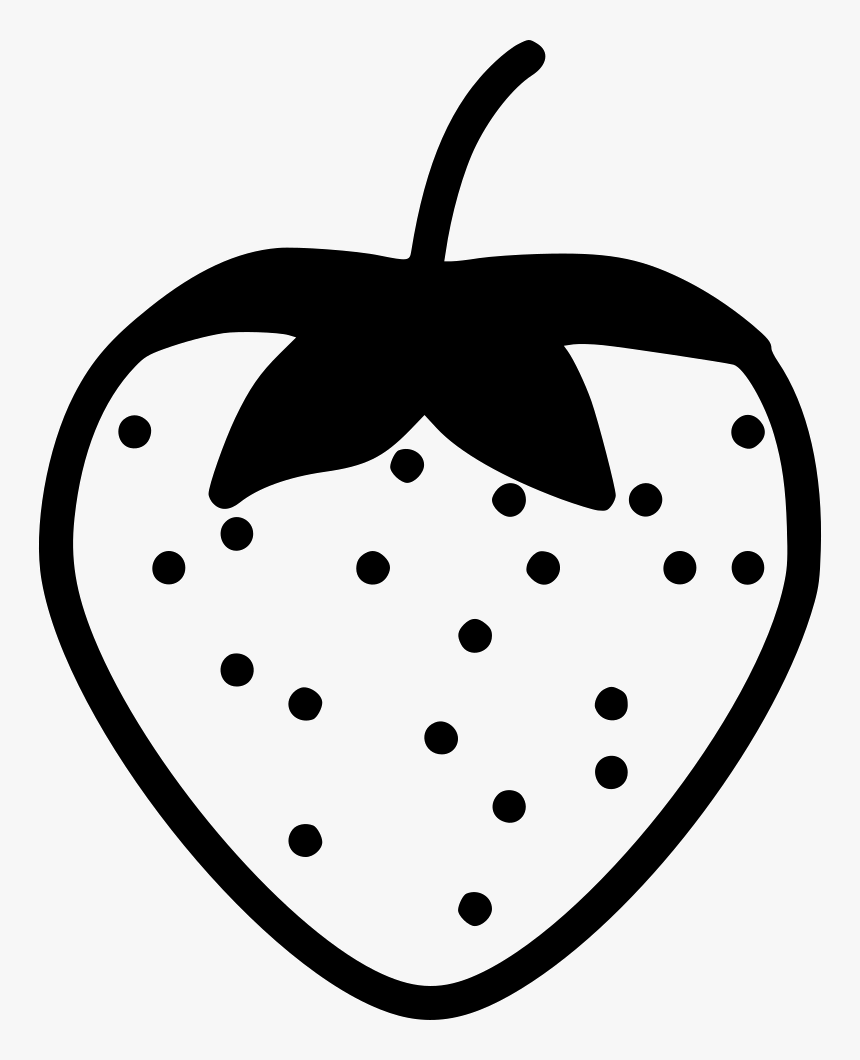 Strawberry Berry Plant - Coloring Strawberry Png, Transparent Png, Free Download