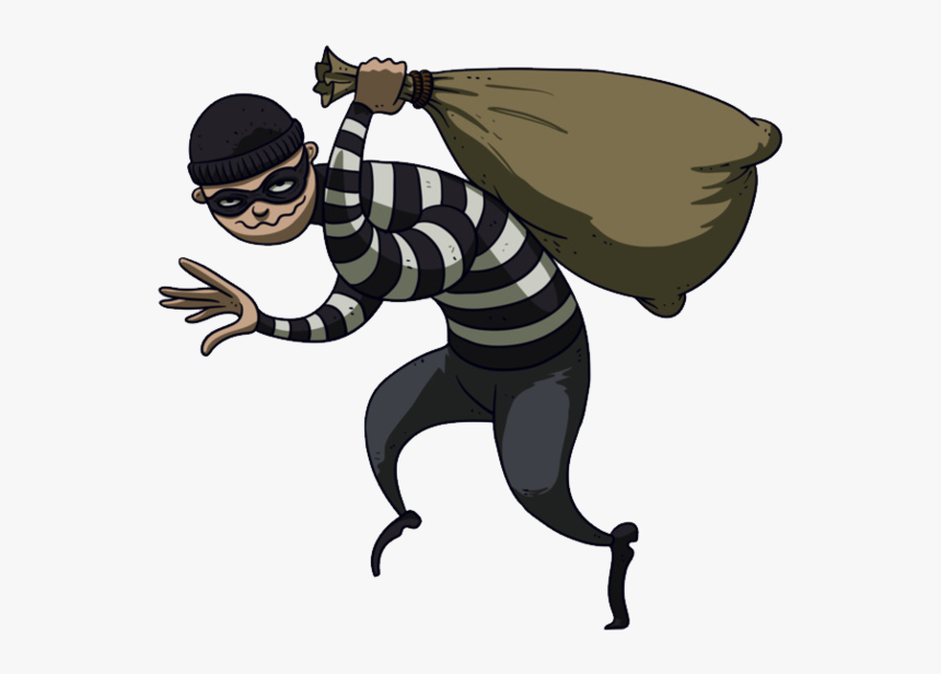 Thief Background Robber Transparent - Thief Png, Png Download, Free Download