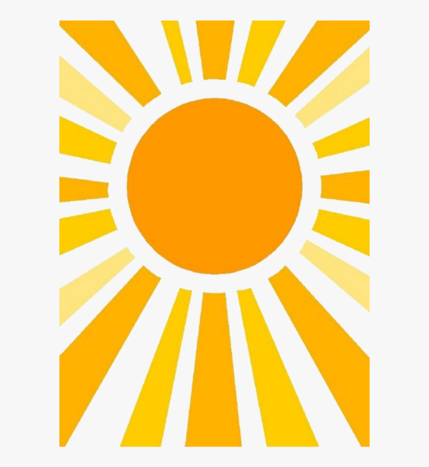 #freetoedit #orange #yellow #sun #sunrays #transparent - Cartoon Transparent Sun Rays, HD Png Download, Free Download