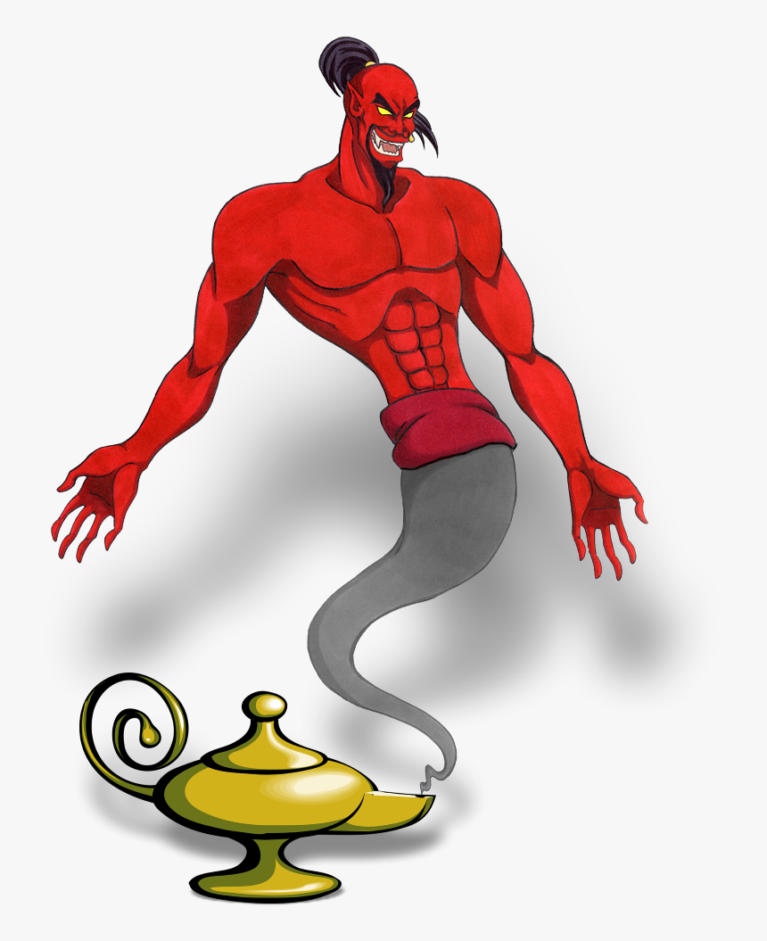 Magic Clipart Wish - Aladdin Lamp, HD Png Download, Free Download