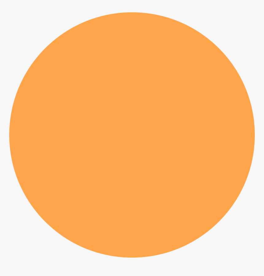 Circle Png - Orange Circle, Transparent Png, Free Download