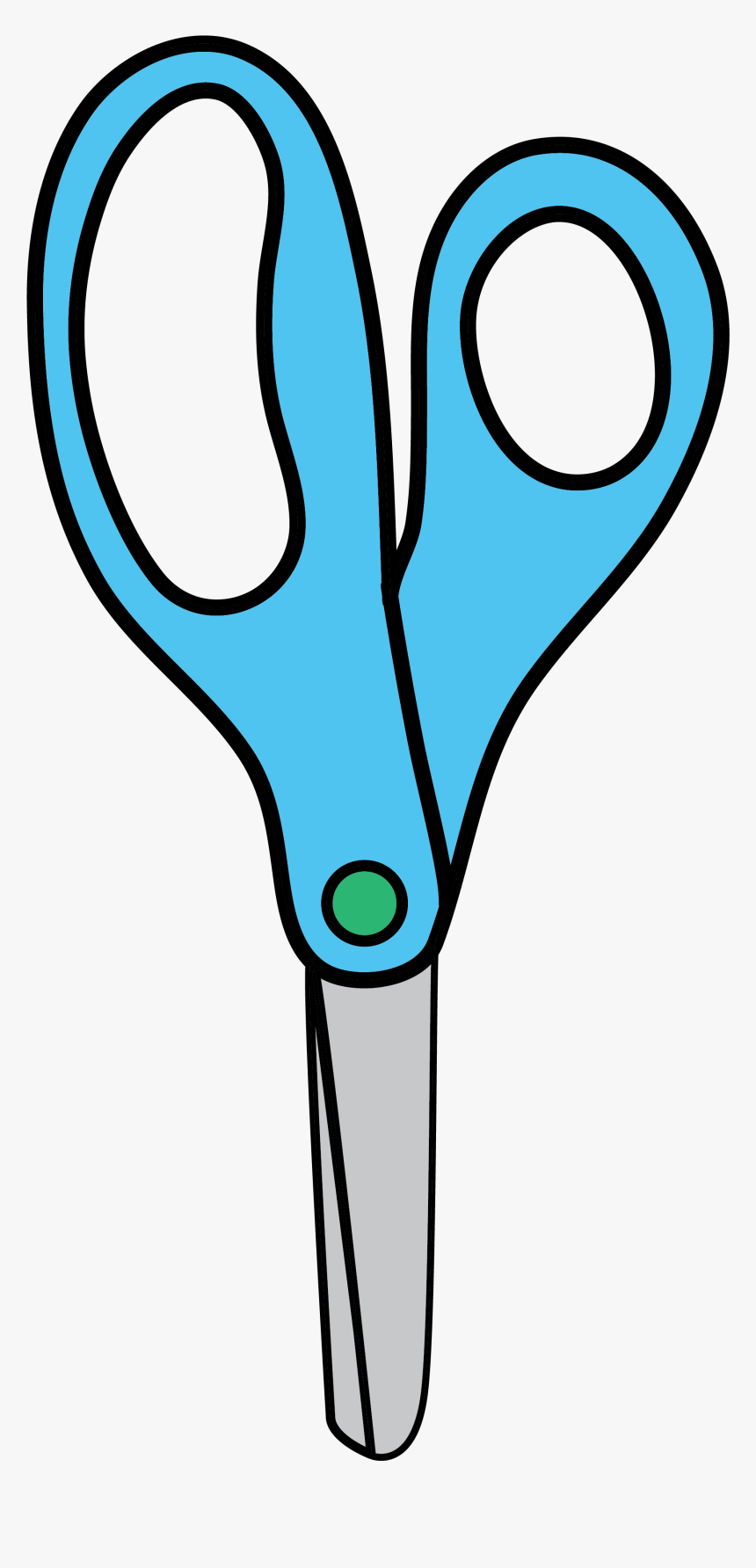 Scissor Clipart School - School Scissors Clipart, HD Png Download, Free Download