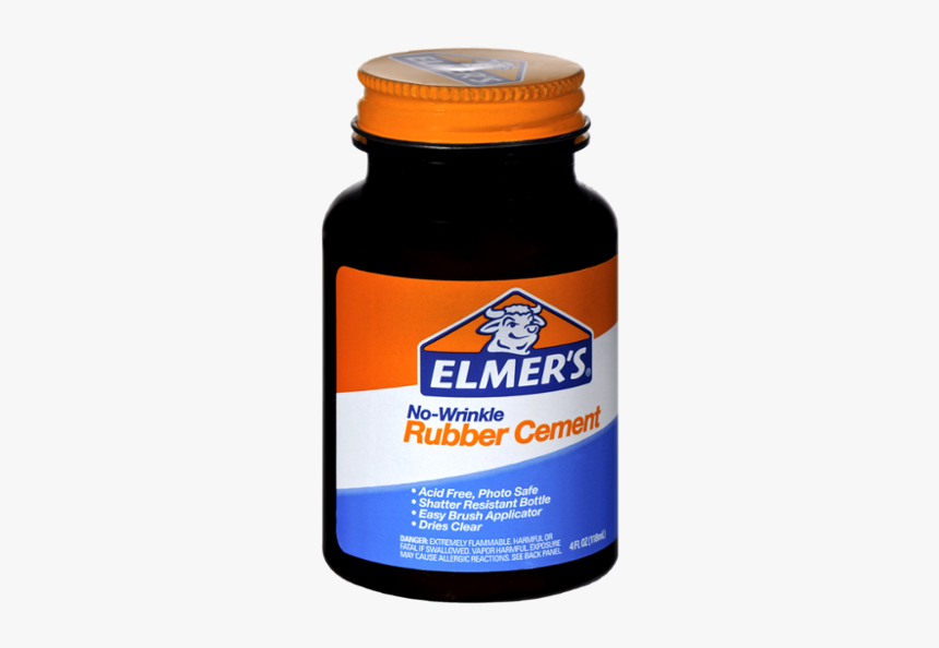 Bottle Of Rubber Cement, HD Png Download, Free Download