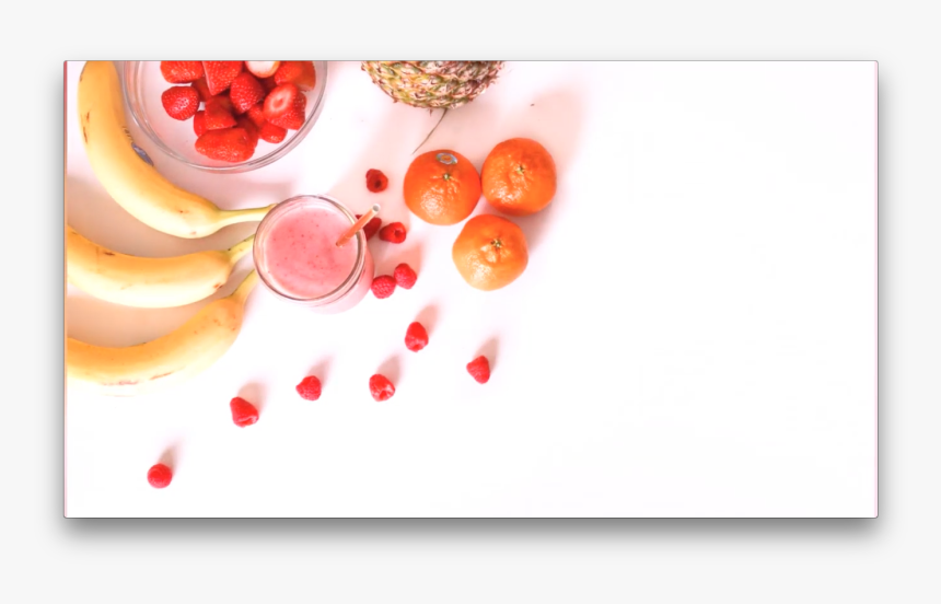 Transparent Fruit Loop Png - Fruits On White Surface, Png Download, Free Download