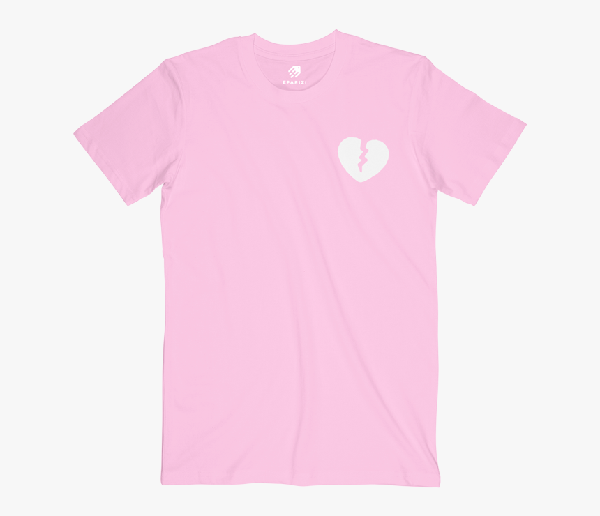 Broken Heart Light Pink T Shirt - Dont Believe Me Just Watch Shirt, HD Png Download, Free Download