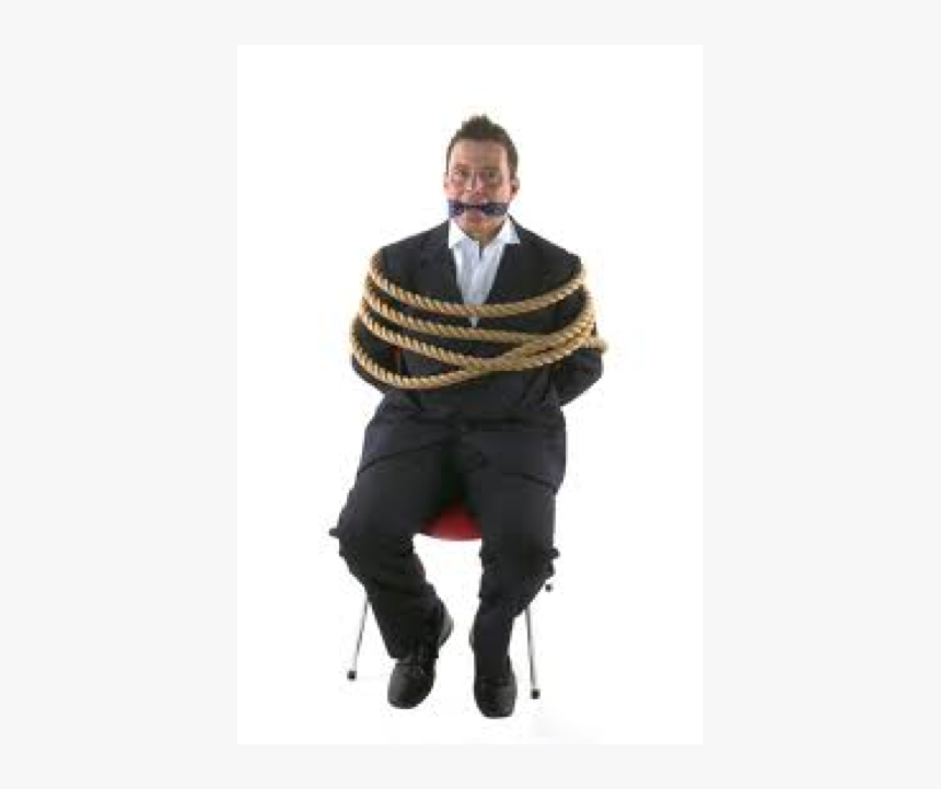 Tied Up Bad Guy, HD Png Download, Free Download