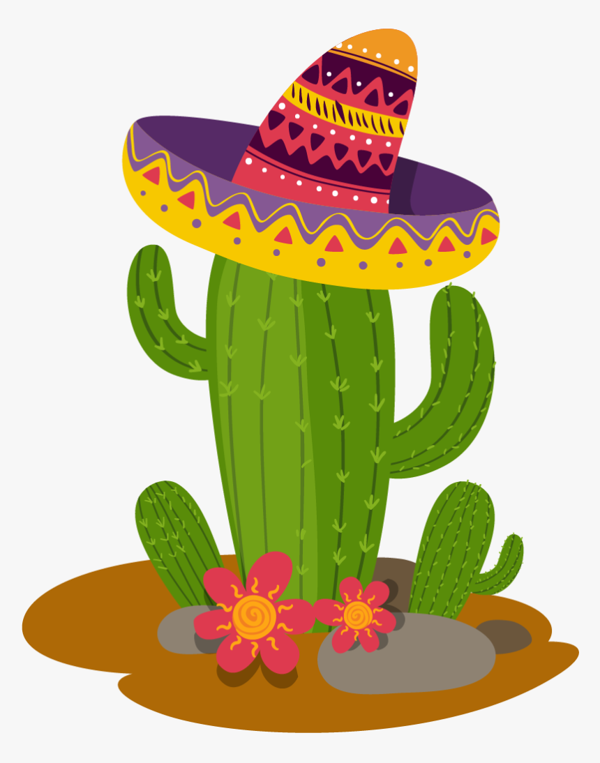 Cactus Mexicano Dibujo, HD Png Download, Free Download