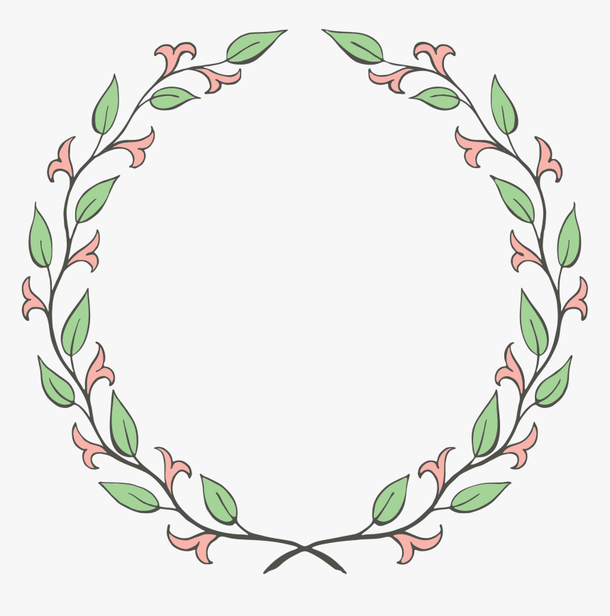 Free Wreath Clipart Free Download Best Free Wreath - Floral Wreaths And Laurels Clip Art, HD Png Download, Free Download