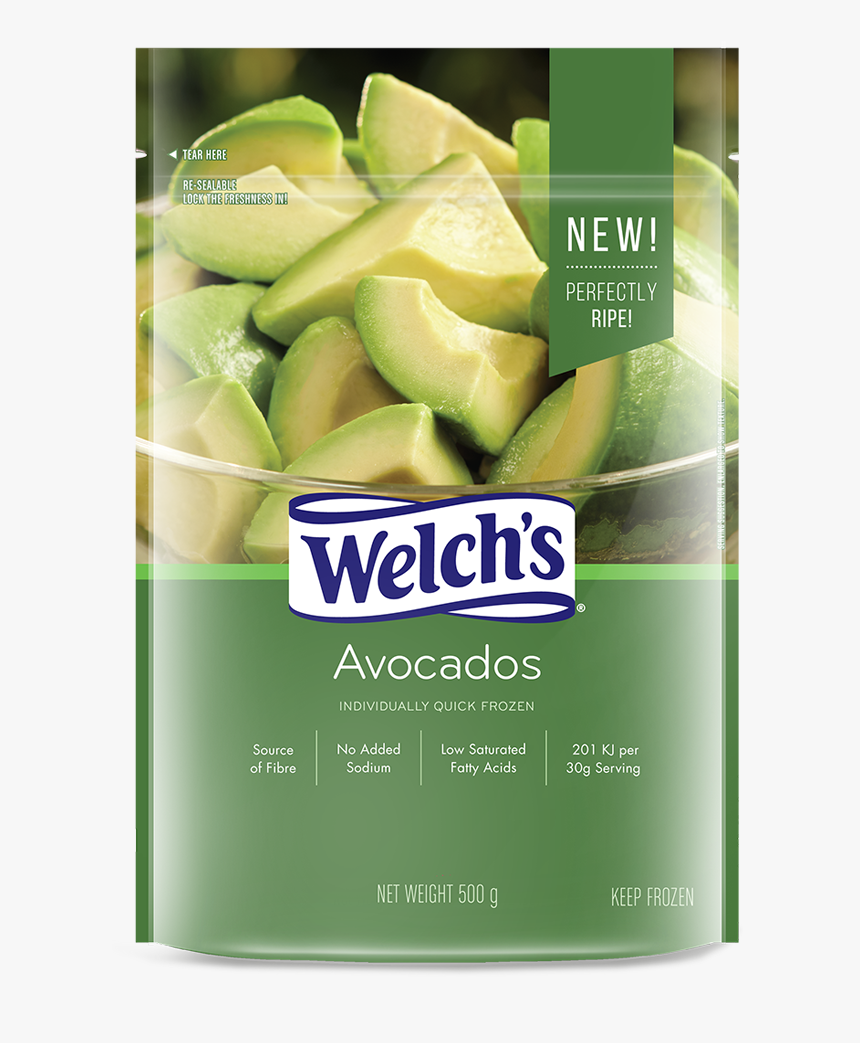 New Frozen Avocado - Welch's Frozen Avocado, HD Png Download, Free Download