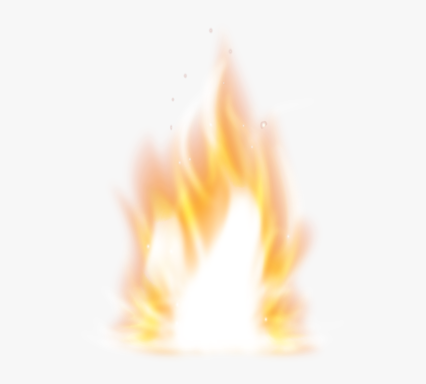 Yellow Red Flame - Flame, HD Png Download, Free Download