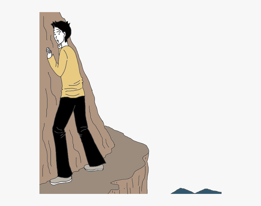 Narrow Ledge - Illustration, HD Png Download, Free Download