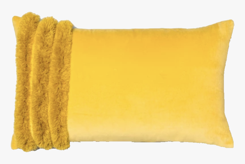 Yellow Pillow - Cushion, HD Png Download, Free Download