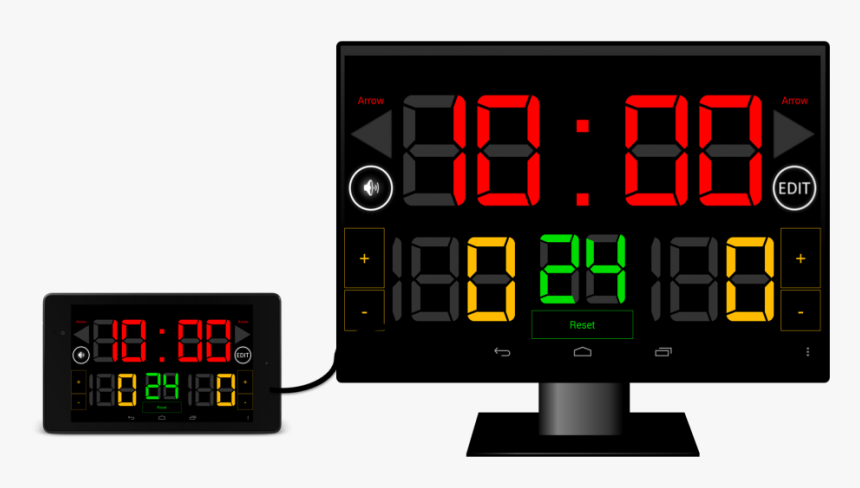 Basketball Score Board App, HD Png Download, Free Download