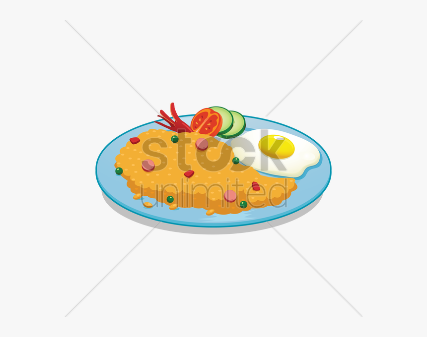 Thumb Image - Fried Rice Vector Png, Transparent Png, Free Download
