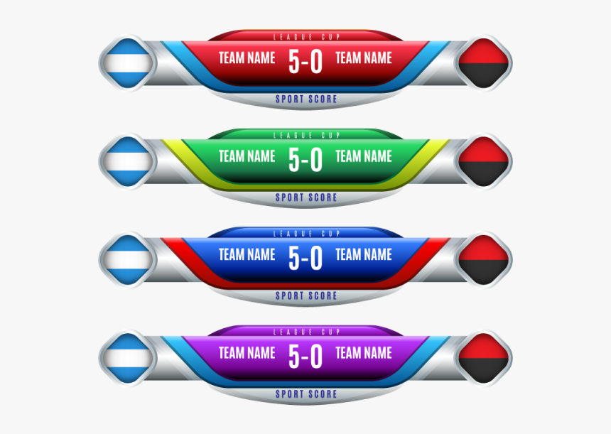 Basketball Scoreboard Png -scoreboard Vector Football - Scoreboard Soccer Png, Transparent Png, Free Download