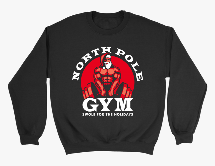 North Pole Gym - Long-sleeved T-shirt, HD Png Download, Free Download