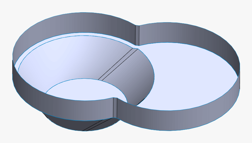 Figure 8 Pool With Safety Ledge - Circle, HD Png Download, Free Download