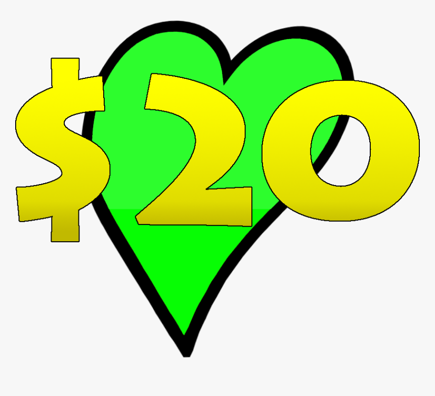 Transparent $20 Png - $20 Png, Png Download, Free Download