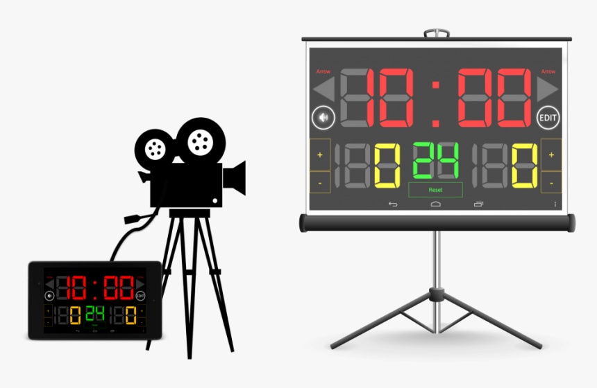 Tokutenban Projector - Gif Transparent Scoreboard Background, HD Png Download, Free Download