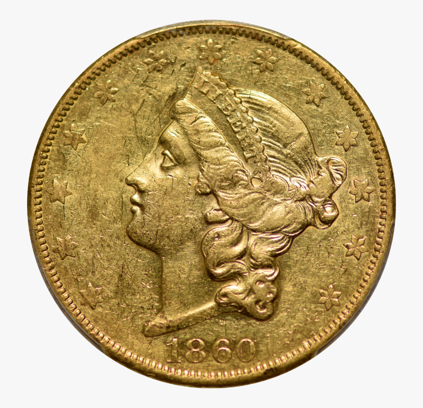 20 Dollar Coin 1864, HD Png Download, Free Download