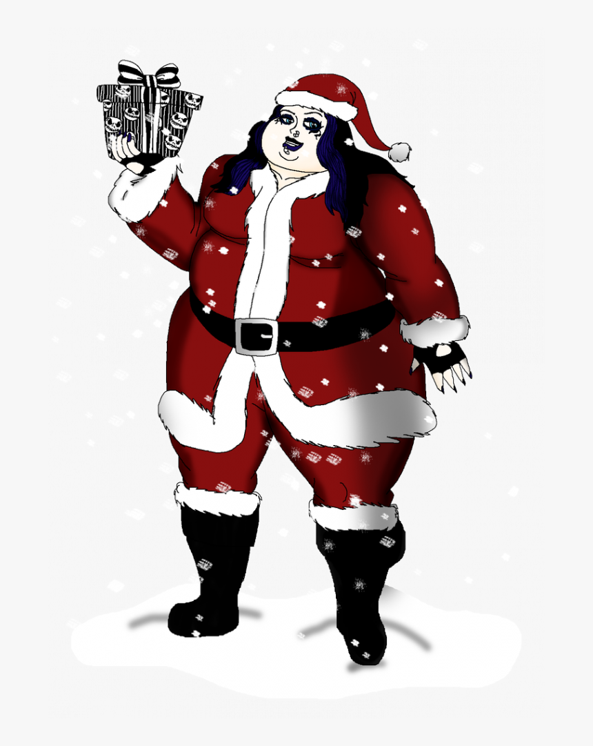 Santa Sleigh Clipart Png Gorra De Santa Claus Png - Gothic Santa, Transparent Png, Free Download
