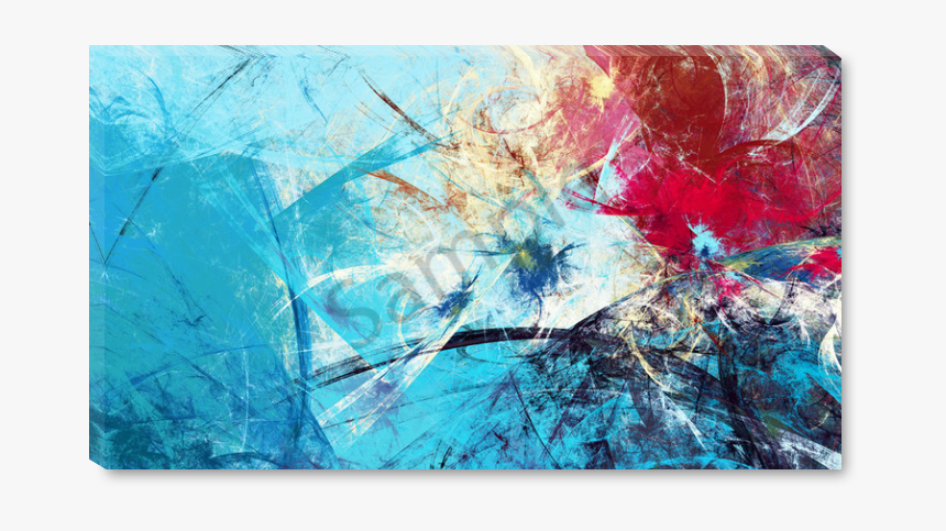 Blue Swirl Stretch Canvas01 E9ljqt - Winter Colors Abstract, HD Png Download, Free Download