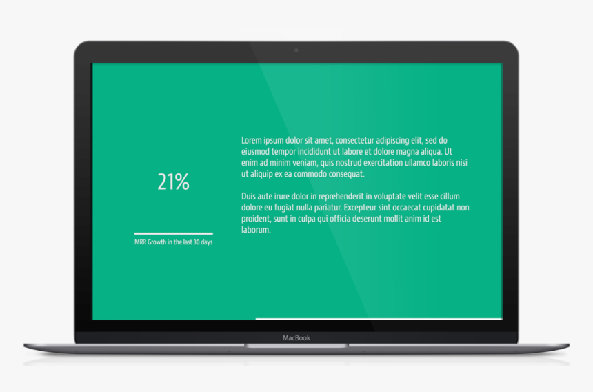 Investor Update Template 2 - Led-backlit Lcd Display, HD Png Download, Free Download