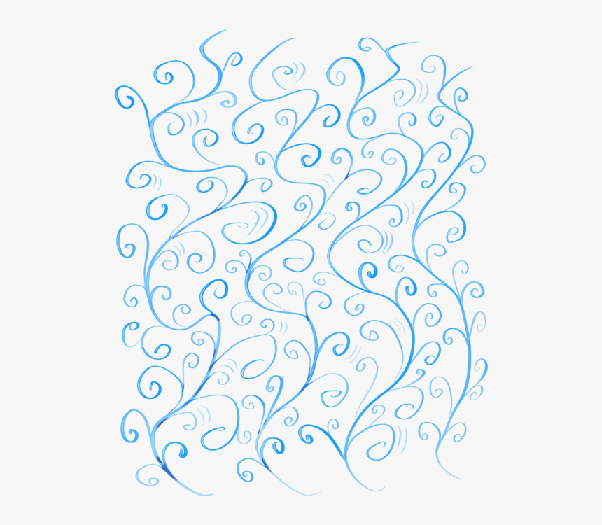 Blue Swirls Png, Transparent Png, Free Download
