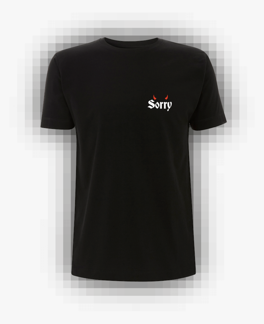 Devil Horns Black Tee - Active Shirt, HD Png Download, Free Download