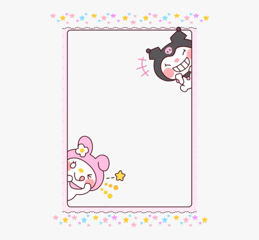 Made This Its Like A Frame, I Thought It Was Cute - Cartoon, HD Png Download, Free Download