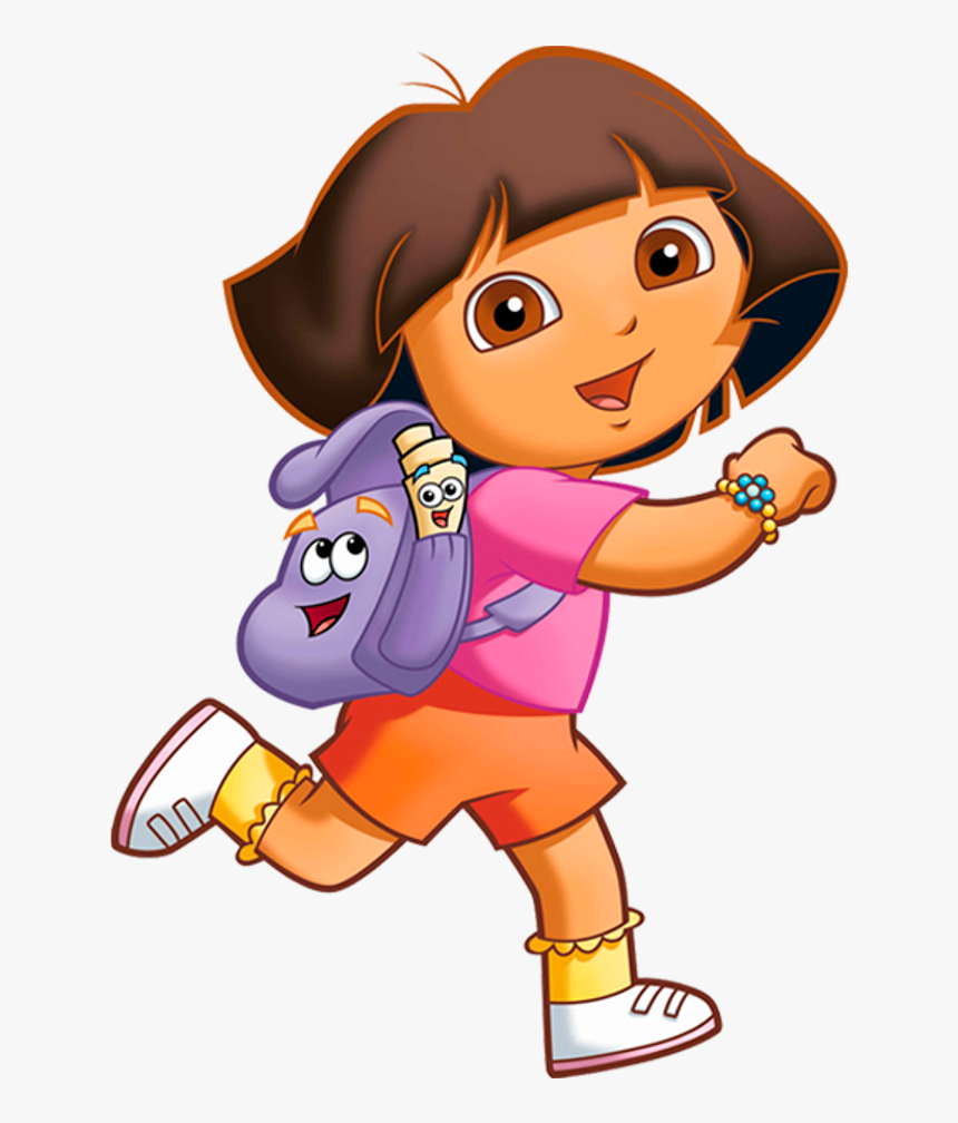 Dora The Explorer Running, HD Png Download, Free Download