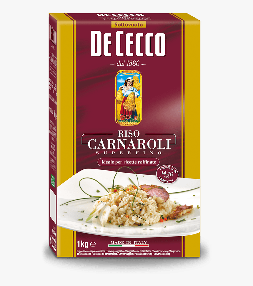 Riso Carnaroli De Cecco, HD Png Download, Free Download