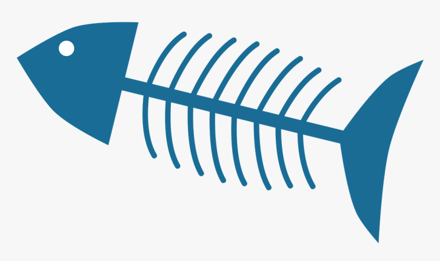By Cheryl Schatz - Fish Bone Transparent Background, HD Png Download, Free Download
