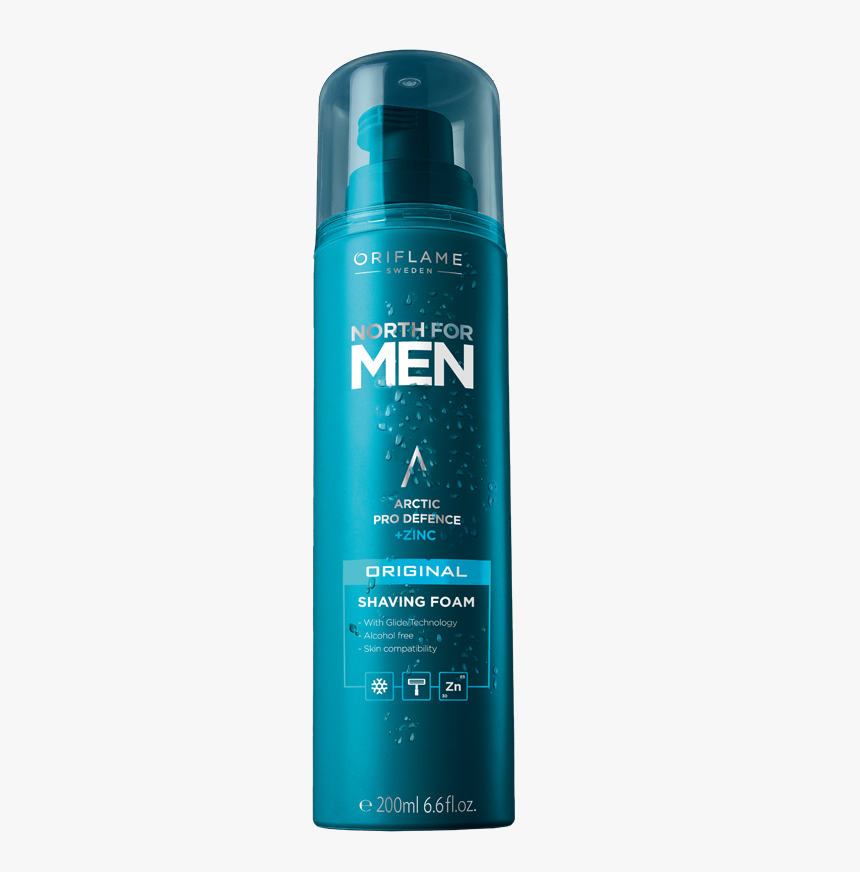 Espuma Para Afeitar North For Men Original - Hairstyling Product, HD Png Download, Free Download