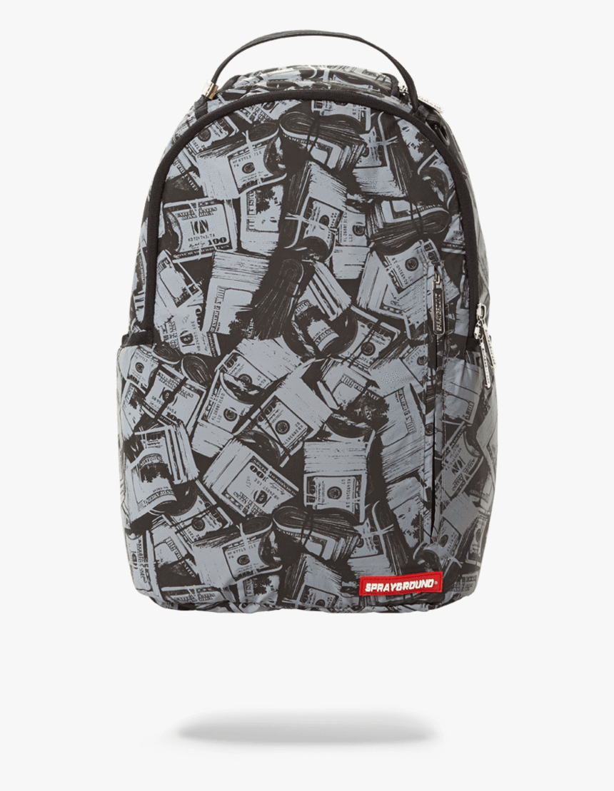 3m Sprayground Backpack , Transparent Cartoons - Reflective Backpack For Men Sprayground, HD Png Download, Free Download